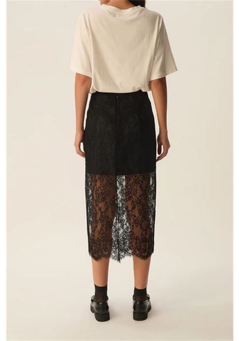 Des Petits Hauts Sanary Noir Cotton Lace Skirt Des Petits Hauts |  | 1H250434NOIR